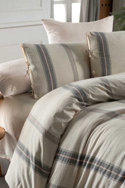 Постельное белье 2 спальное евро Arya home Yarn Dyed Norah