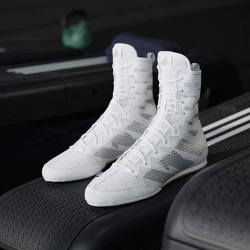 Adidas Высокие кроссовки Box Hog 4, серебристый