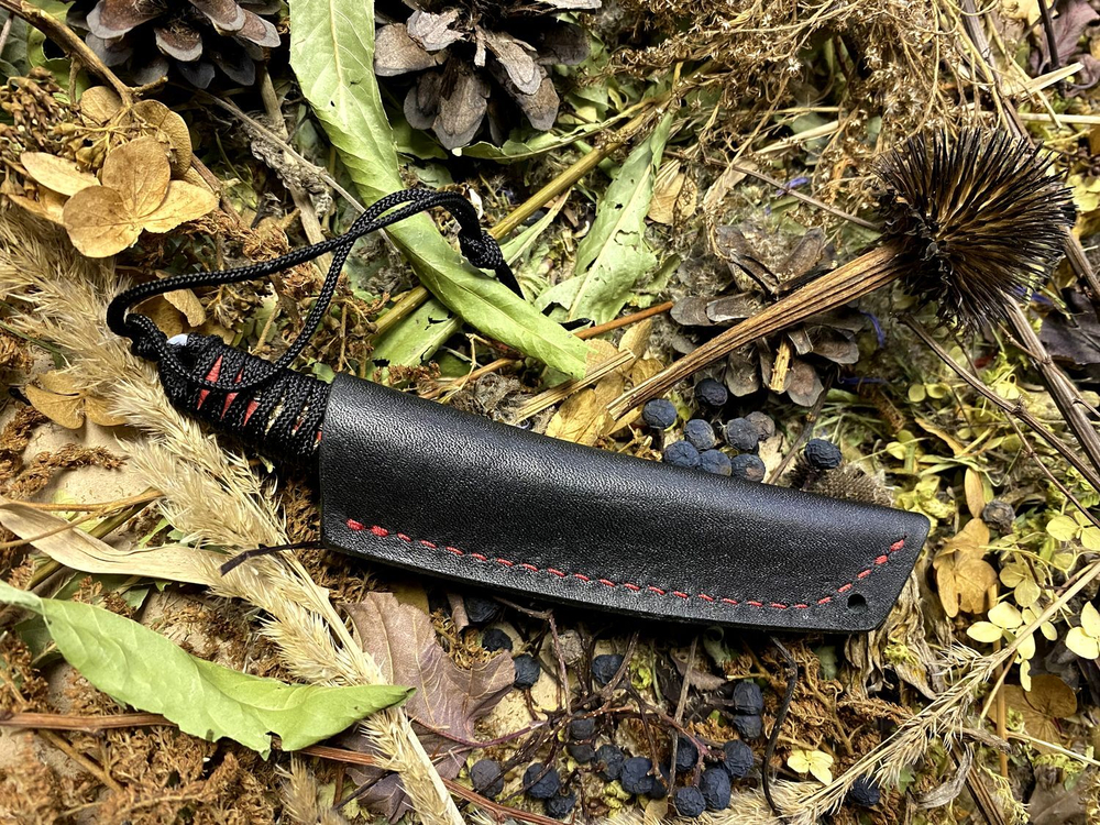 Нож Haruko Satin,  AUS-8, N.C.Custom