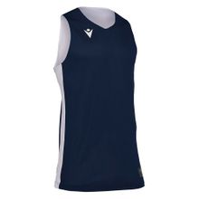 СЦ*Майка баскетбольная муж. MACRON Propane, 40280701-BL-4XL, р.4XL, 100% полиэстер, темно-синий