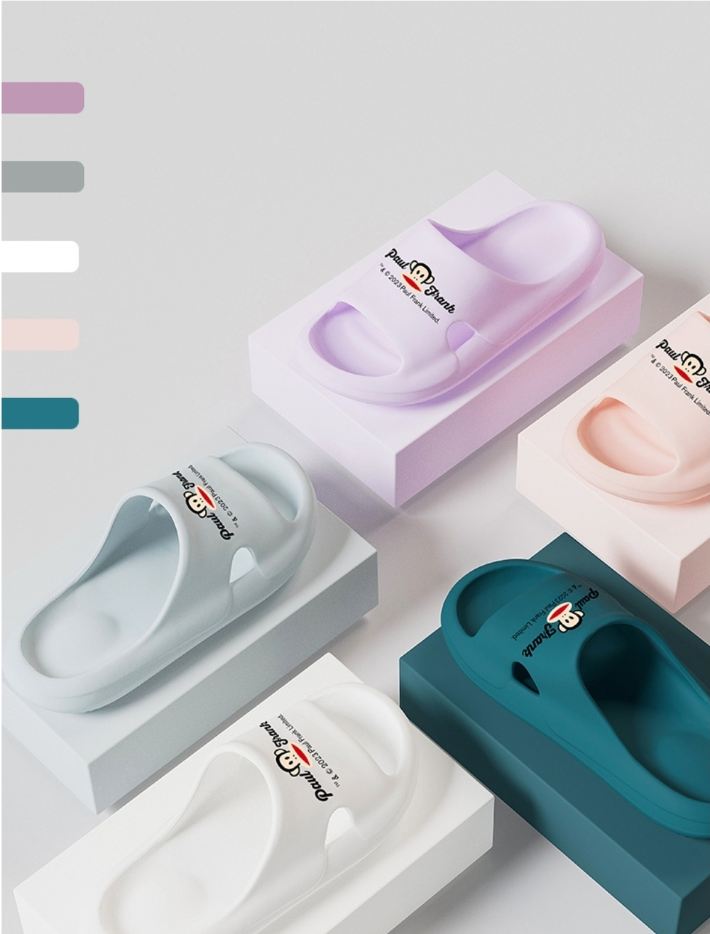 Шлепанцы Paul Frank CHAO (White)