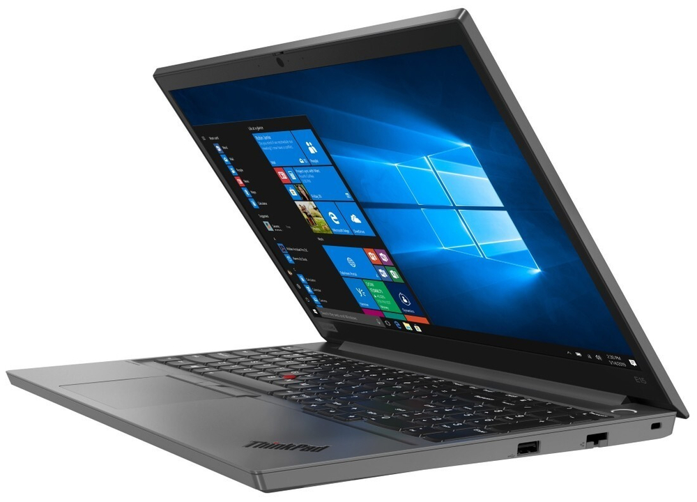 Ноутбук Lenovo ThinkPad E15 i7-10510U 16Gb 1Tb + SSD 256Gb AMD Radeon RX 640 2Gb 15,6 FHD IPS BT Cam 3980мАч Win10Pro Черный 20RD0013RT