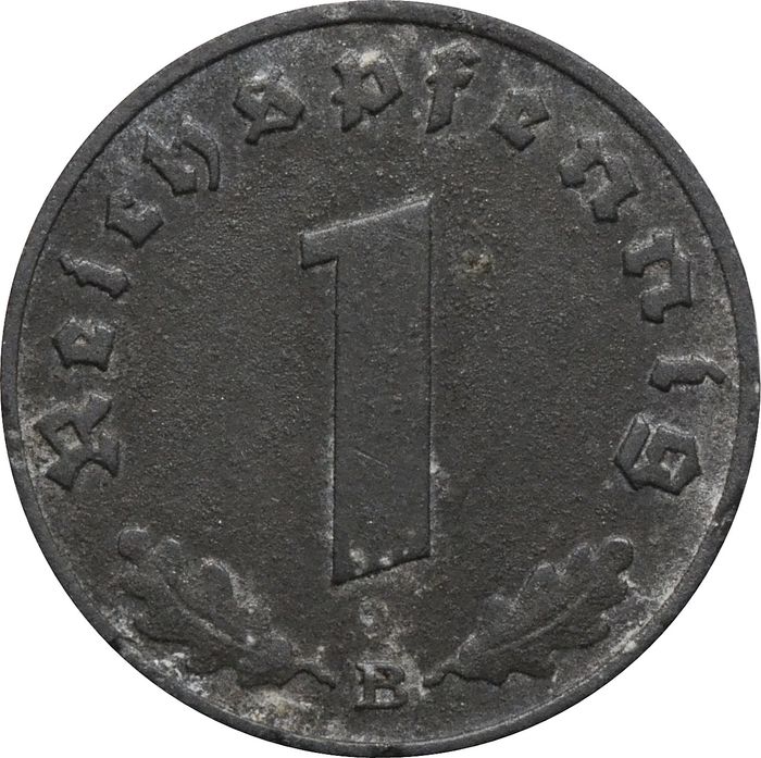 1 рейхспфенниг 1942 Германия (Третий рейх) "B"