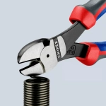 Кусачки боковые особой мощности черненые 180 мм Knipex 74 02 180