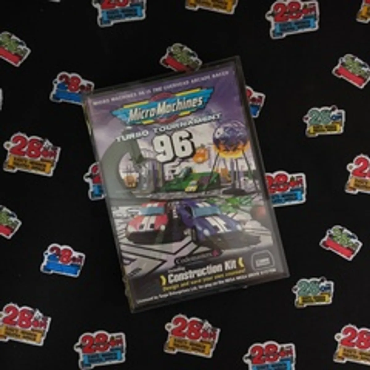Игра Micro Machines: Turbo Tournament '96 (Sega Genesis) (Б/У)