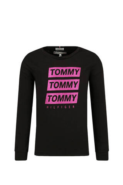 блузка Tommy Hilfiger - черный(KG0KG06171)