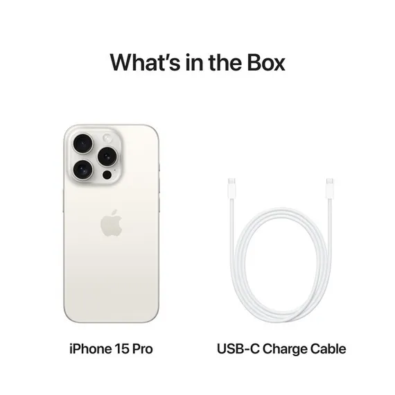 Apple iPhone 15 Pro 512GB White Titanium (Белый Титан)