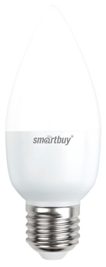 Светодиодная лампа Smartbuy C37-7W/4000 E27 холодный свет