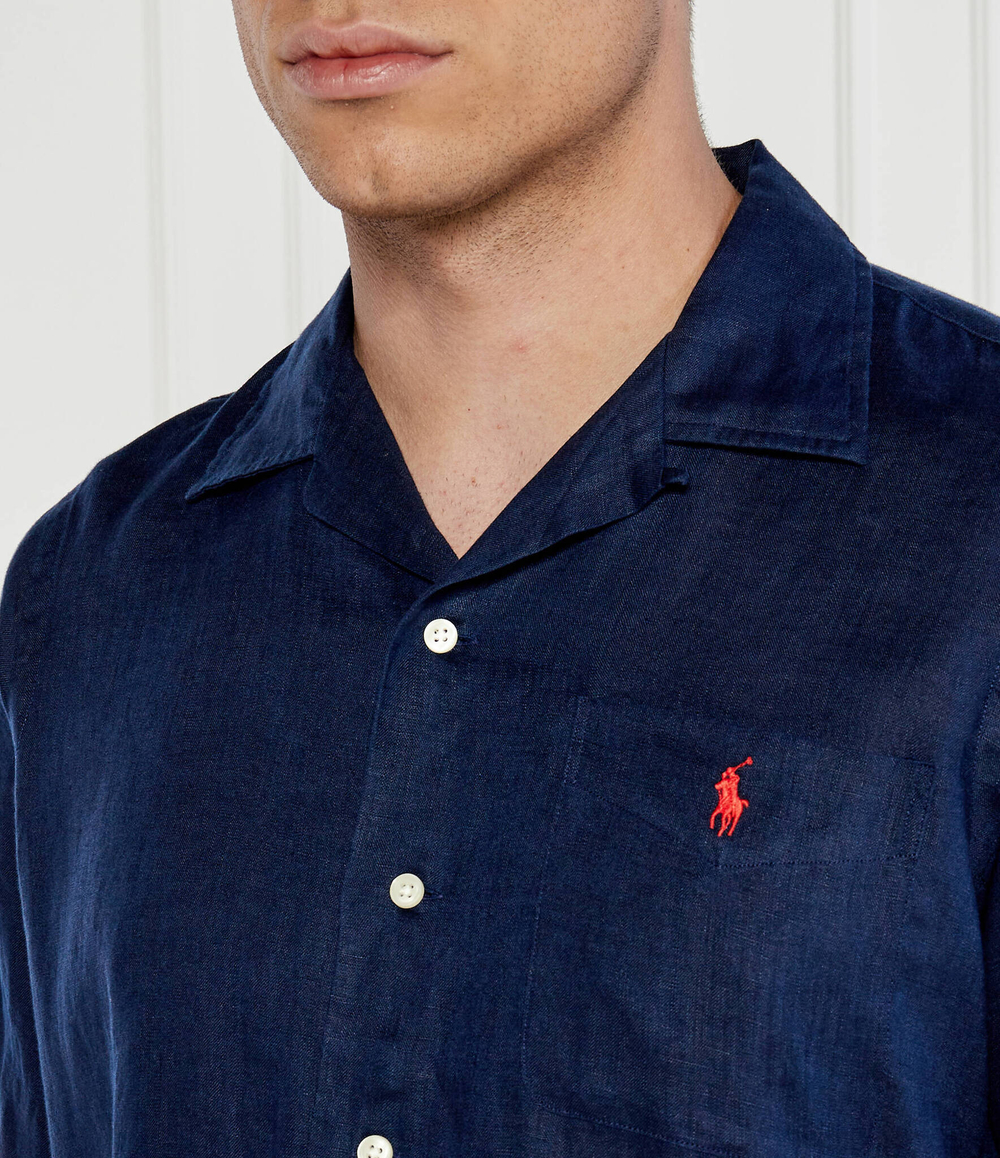 Льняная рубашка CLADY POLO RALPH LAUREN - темно-синий(710938425)