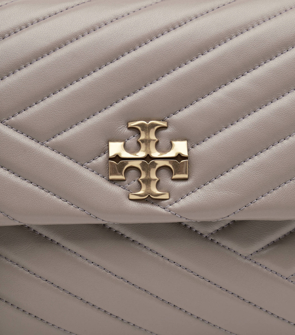 Skórzana наплечная сумка Kira TORY BURCH - бежевый(90446)