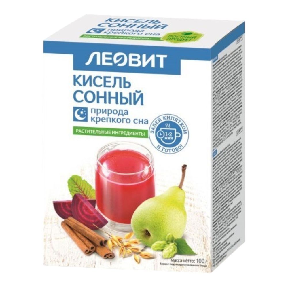 Кисель Леовит Сонный 20гр*5шт в упаковке