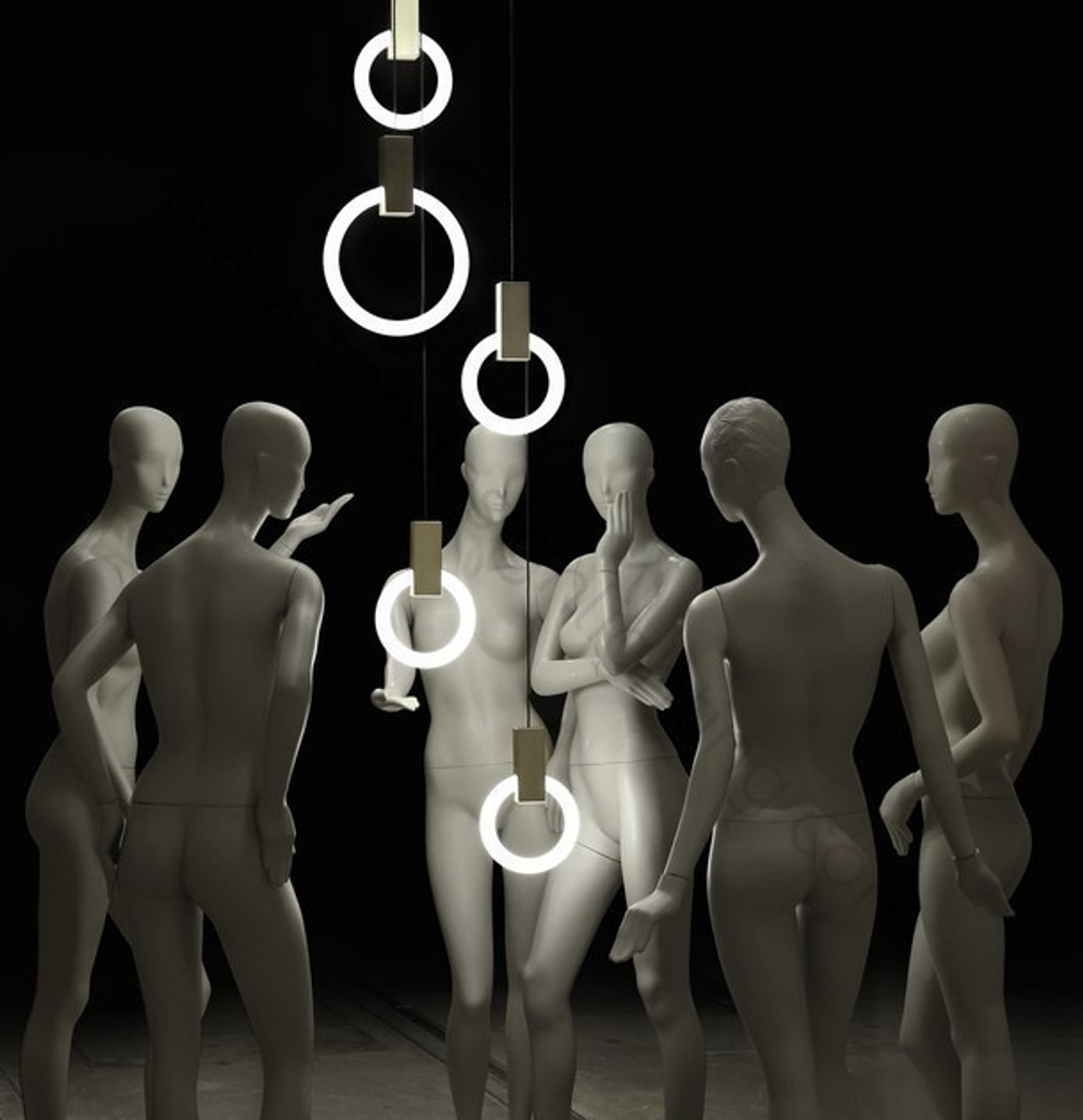 Pendant design lamp Halo by  Matthew McCormick (3 lampshade 20/20/40)