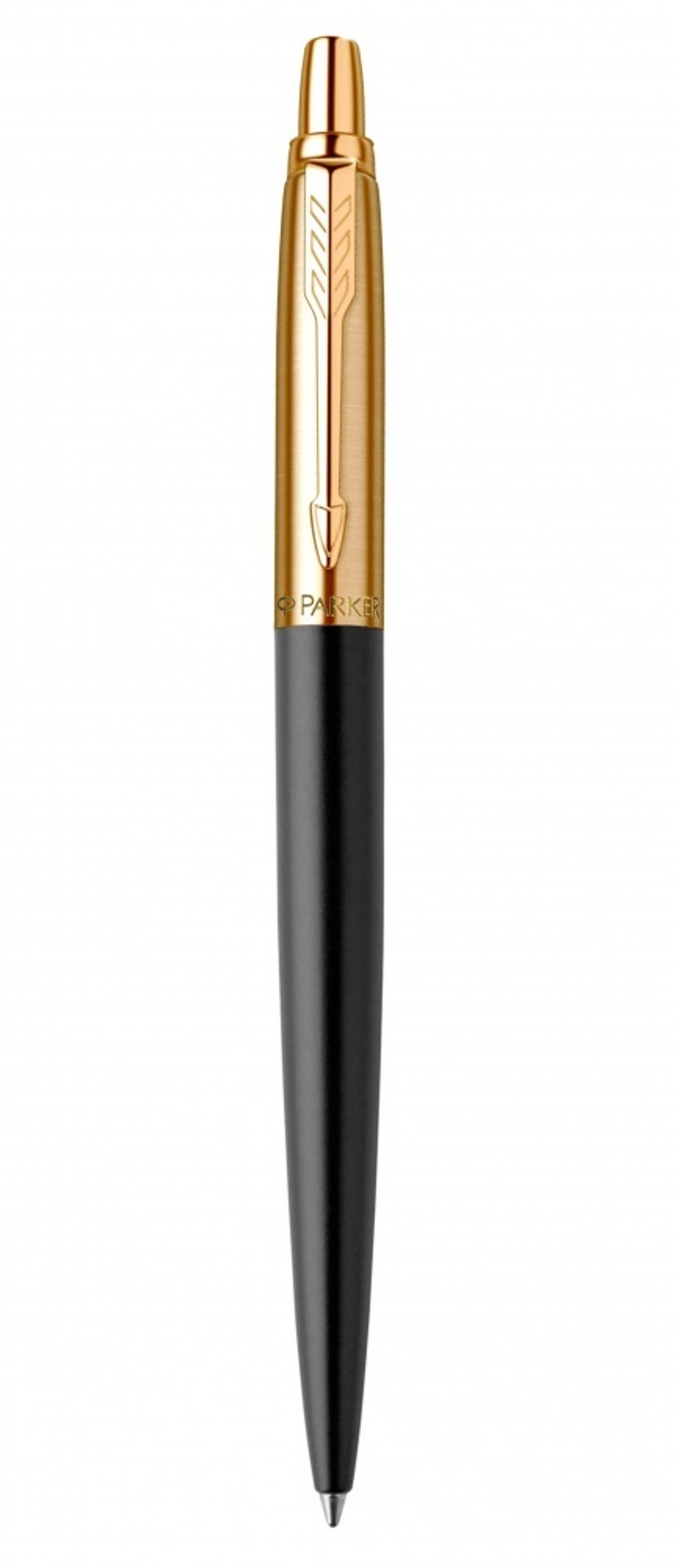 Шариковая ручка Parker Jotter 70th Anniversary Black GT, стержень: M, цвет чернил: blue в подарочной упаковке.