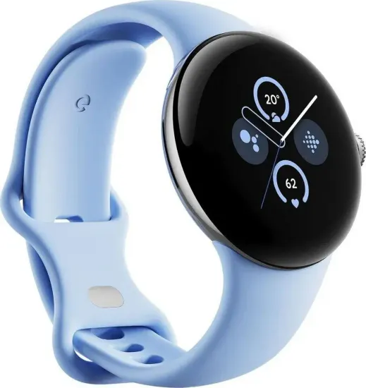 Google Умные часы Pixel Watch 2 LTE, 41mm, Polished Silver Bay