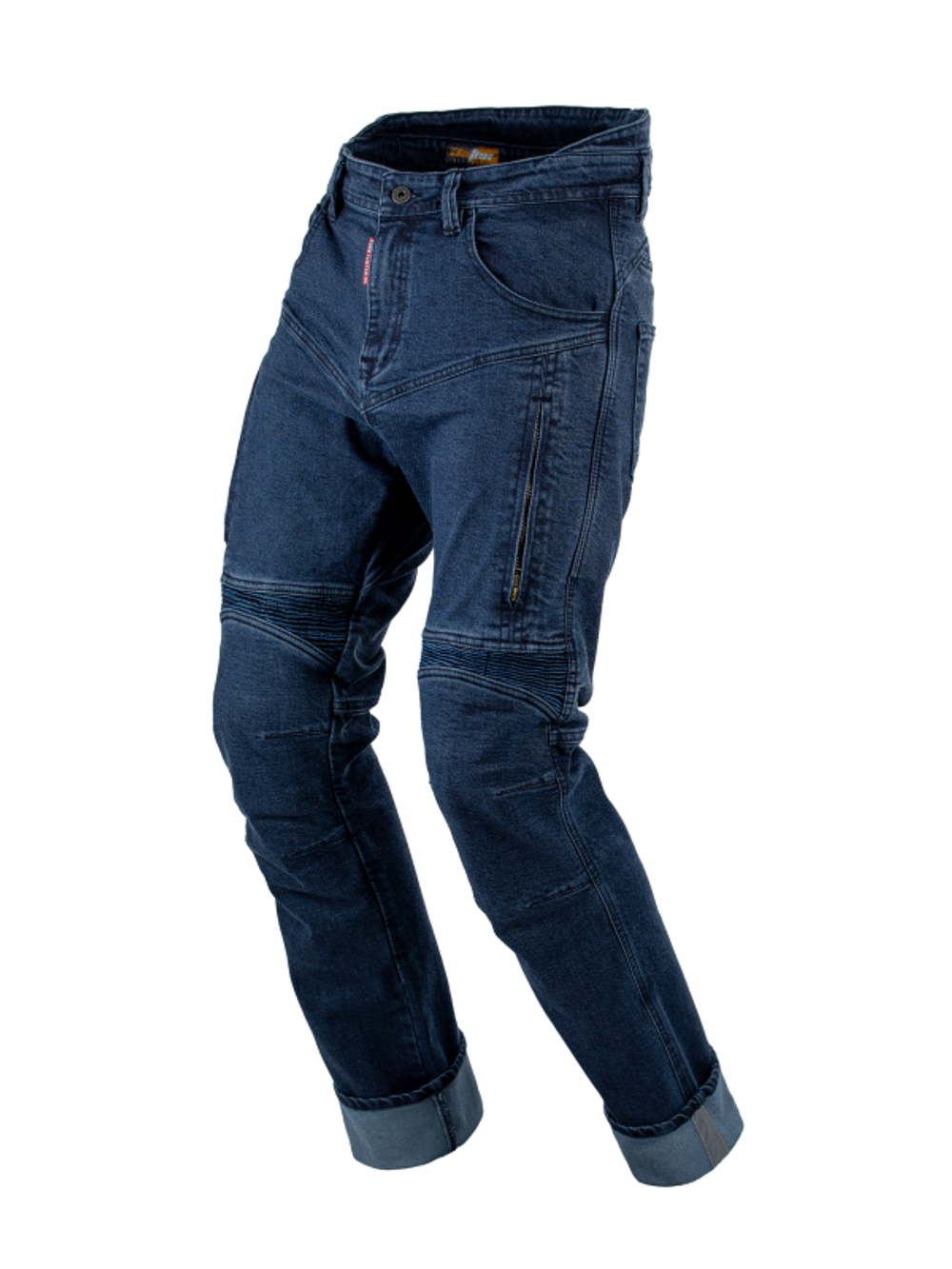 Мотоджинсы Starks SAVAGE , муж., Slim fit, Cordura Denim стрейч, Синий, Enzim wash(40)