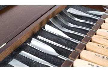 Набор из 12 резцов в деревянной коробке NAREX Standart 894850