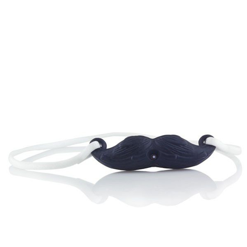Черные силиконовые виброусы THE Mustachio (Цвет: черный)