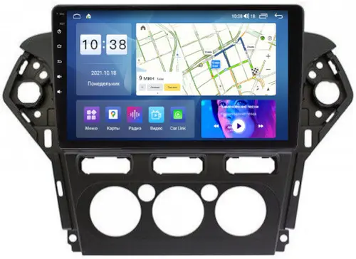 Магнитола для Ford Mondeo 4 2010-2015 - Parafar PF145LUX1UHD на Android 13, Быстрая, QLED, CarPlay, 4G SIM-слот