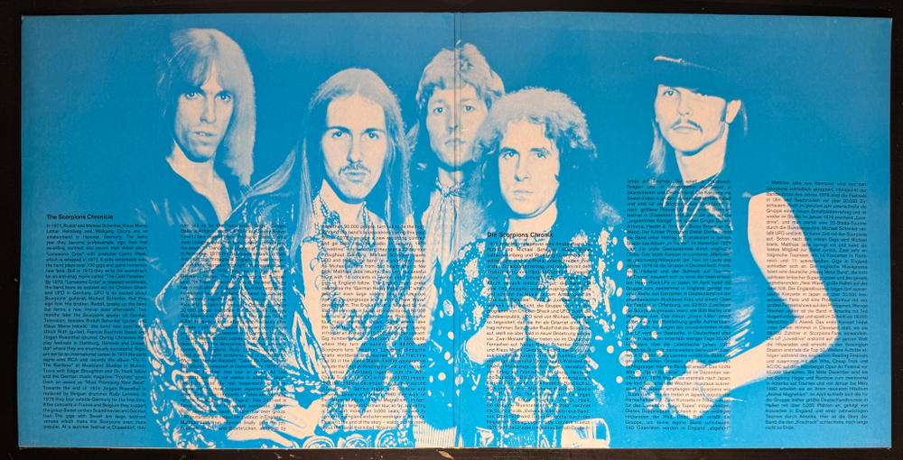 Scorpions ‎– Rock Galaxy 2LP (Германия 1980г.)