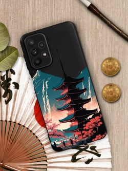 Чехол на Samsung A23 с 3D принтом