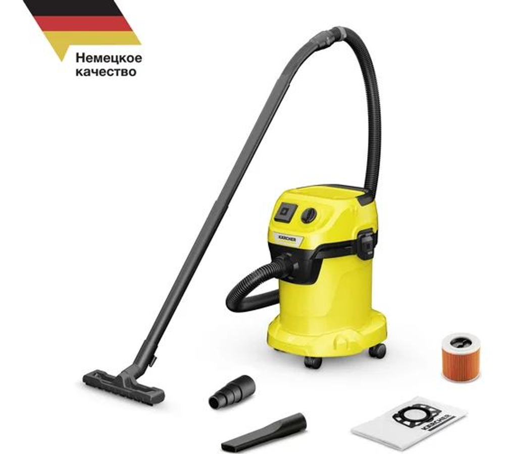 Хозяйственный пылесос Karcher WD 3 P V-17/4/20 1.628-170.0