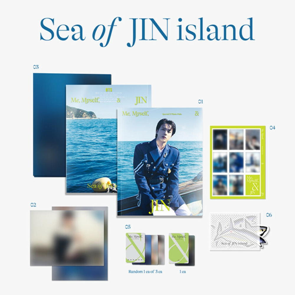 Фотобук Me, Myself, and Jin 'Sea of JIN island'