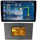 Магнитола для Opel Antara 2006-2015 (перенос БК вниз, серая) - Teyes CC4-PRO монитор 9.5" 2K QLED на Android 13, Быстрейшая, Snapdragon 778G, ИИ, CarPlay, DSP, 4G SIM-слот