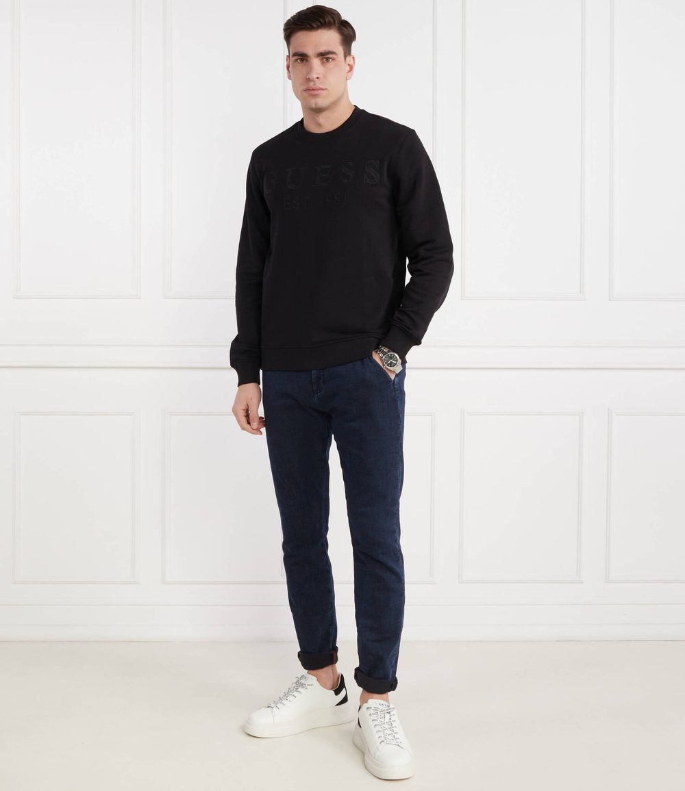 Худи BEAU CN GUESS - черный(M4GQ08 KBK32)