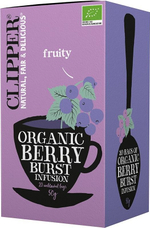 Чай фруктовый Clipper Organic Berry Burst Infusion (черная смородина и малина) 20 пакетиков, 50 г (из Финляндии)