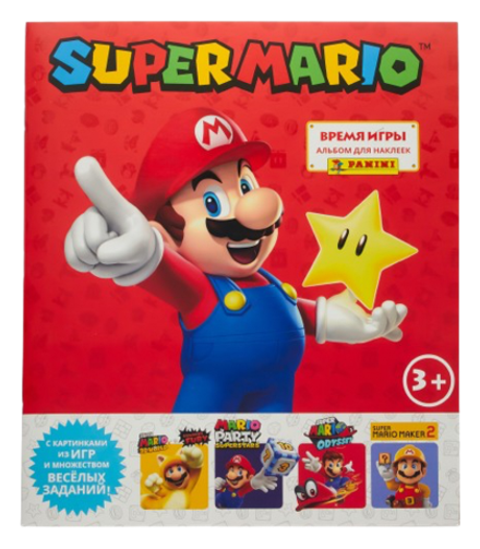 Альбом Panini Super Mario Супер Марио
