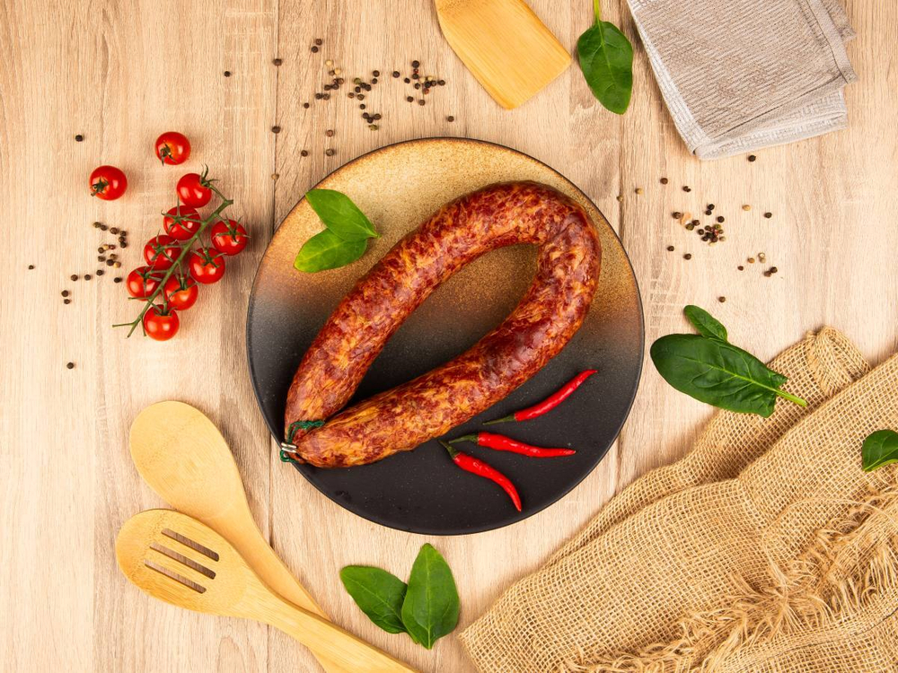 Краковская колбаса из мяса лося