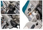 Торцовочная пила Makita 1,51 кВт, диск 260/30 мм с протяжкой и лазером, Глубина пропила 90/45 град 91 мм, Ширина пропила 90 и 45 град.279/197 и 91/91 мм LS1019L