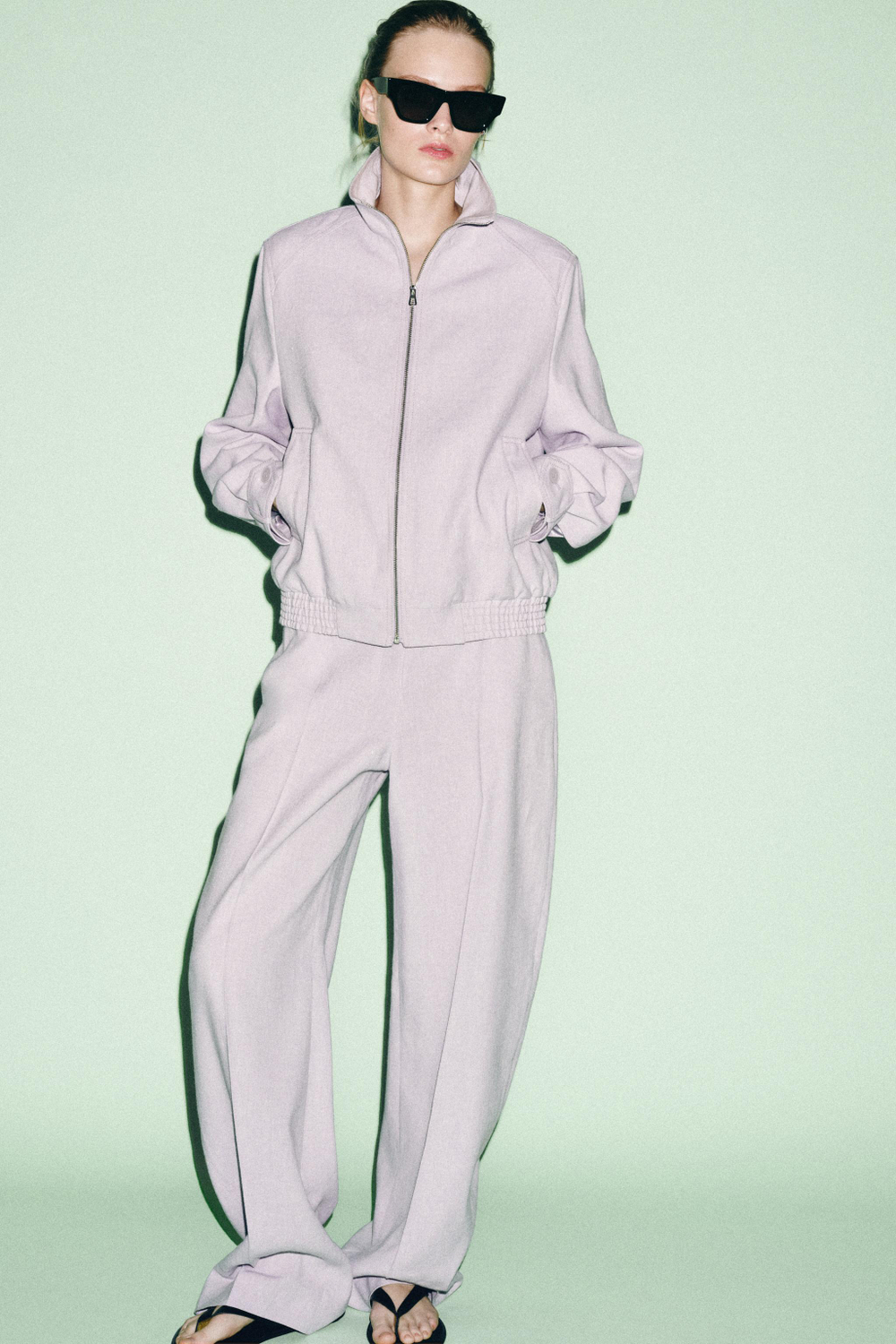 БРЮКИ-БАЛЛОНЫ ZW COLLECTION — ZARA