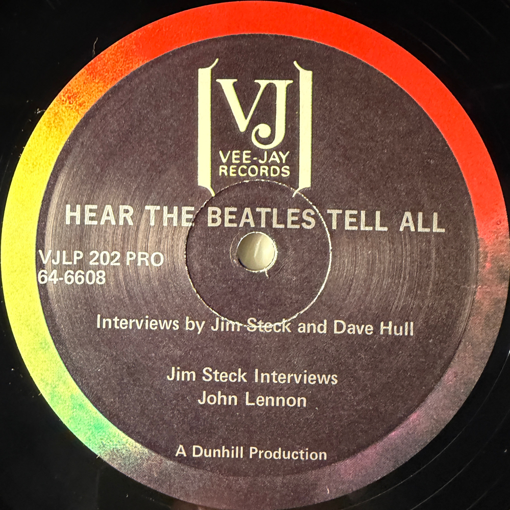 The Beatles ‎– Hear The Beatles Tell All (США 1979г.)
