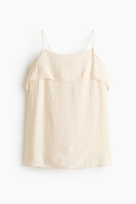 Топ на бретелях из смеси с вискозой - H&M