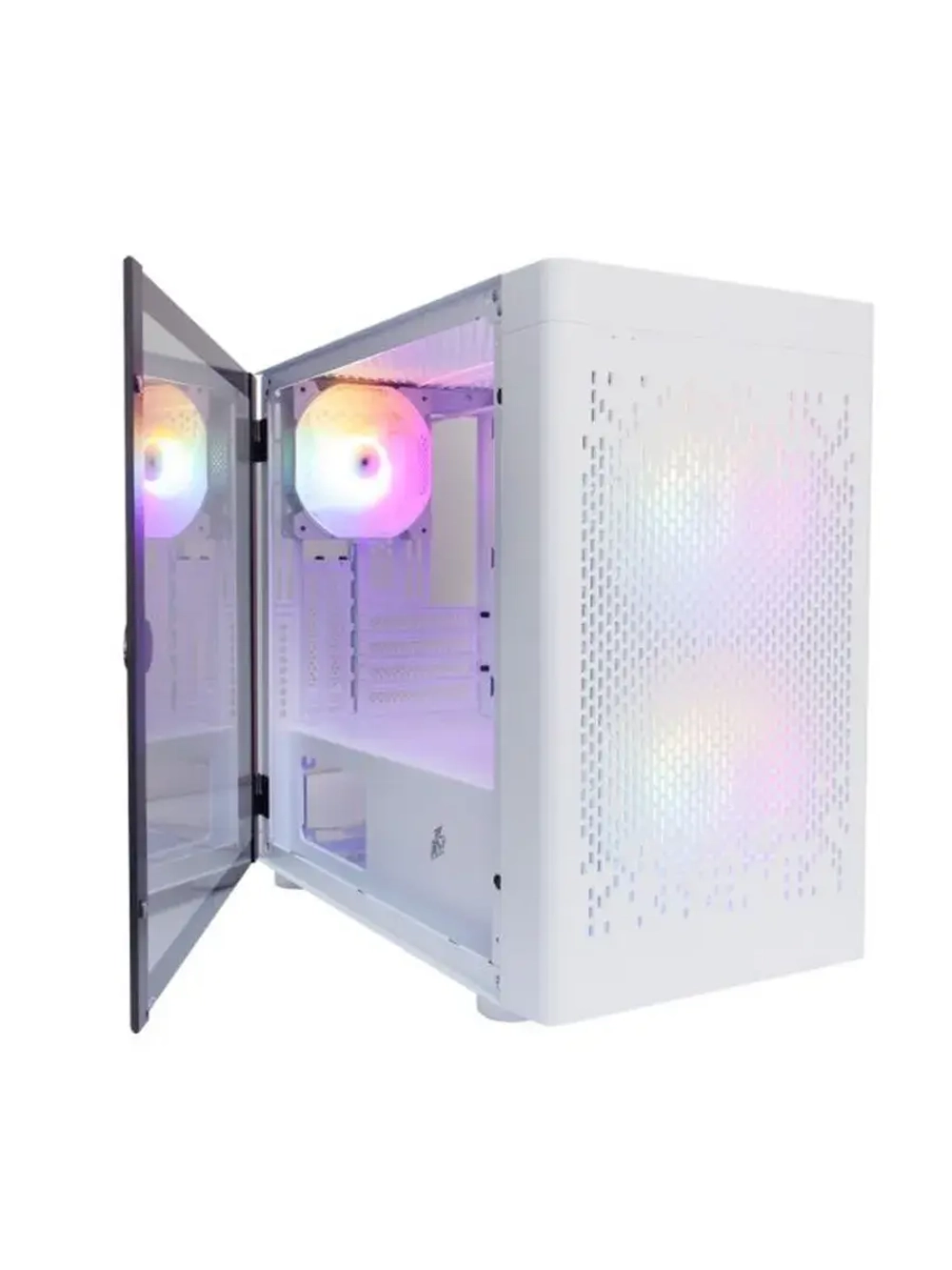 Компьютерный корпус DK D3-B D3-B-WH-2F1P-W-1F1-W WHITE