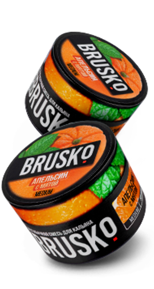 BRUSCO Strong - Апельсин с мятой (50г)