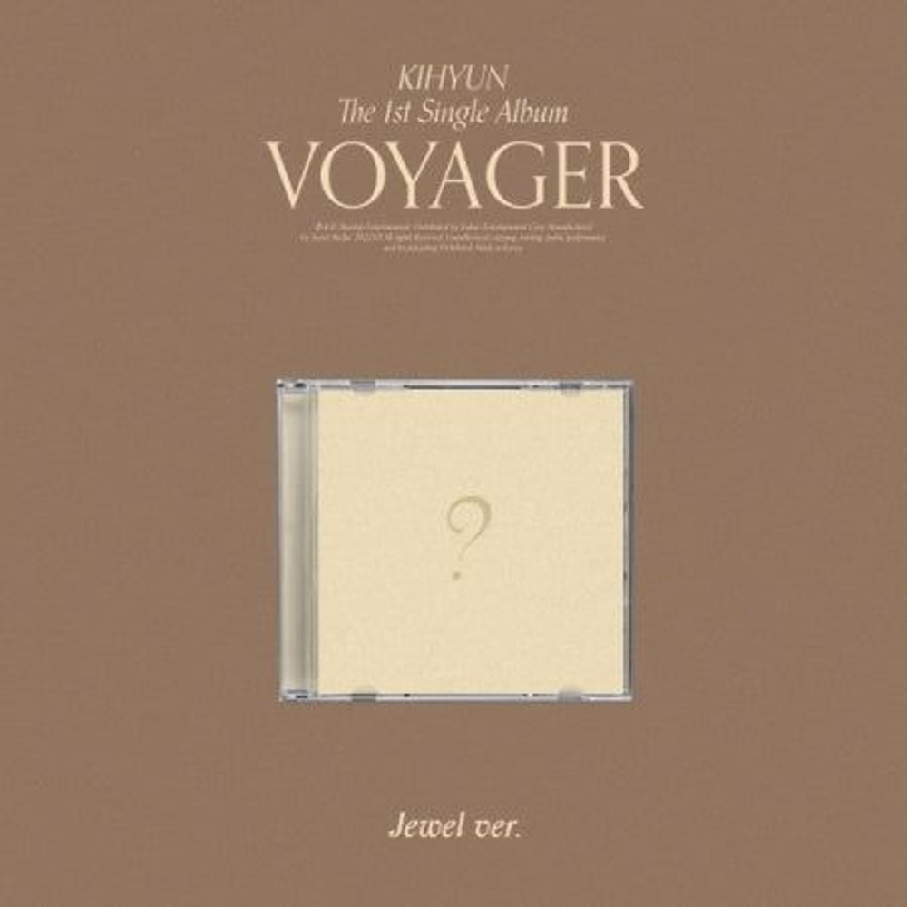 Альбом KIHYUN - VOYAGER 1st Single Album JEWEL CASE Version