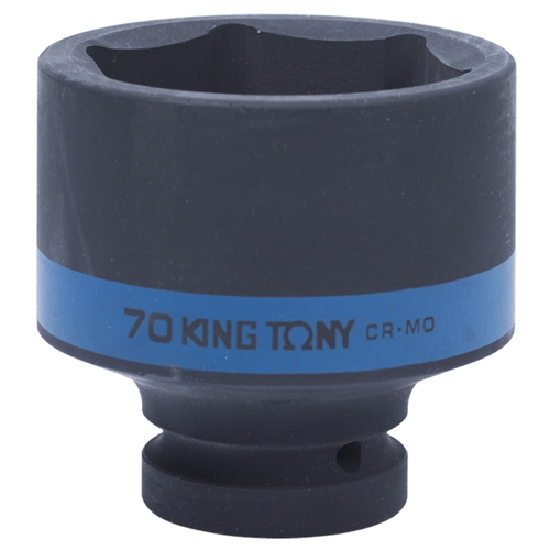 KING TONY (853570M) Головка торцевая ударная шестигранная 1", 70 мм