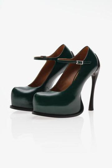 ZARA X JOHN GALLIANO ТУФЛИ НА ПЛАТФОРМЕ, ЗЕЛЕНЫЙ