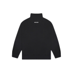 Толстовка Fear of God Essentials SS20 Black Mock Neck Sweatshirt, FOG-SS20-269