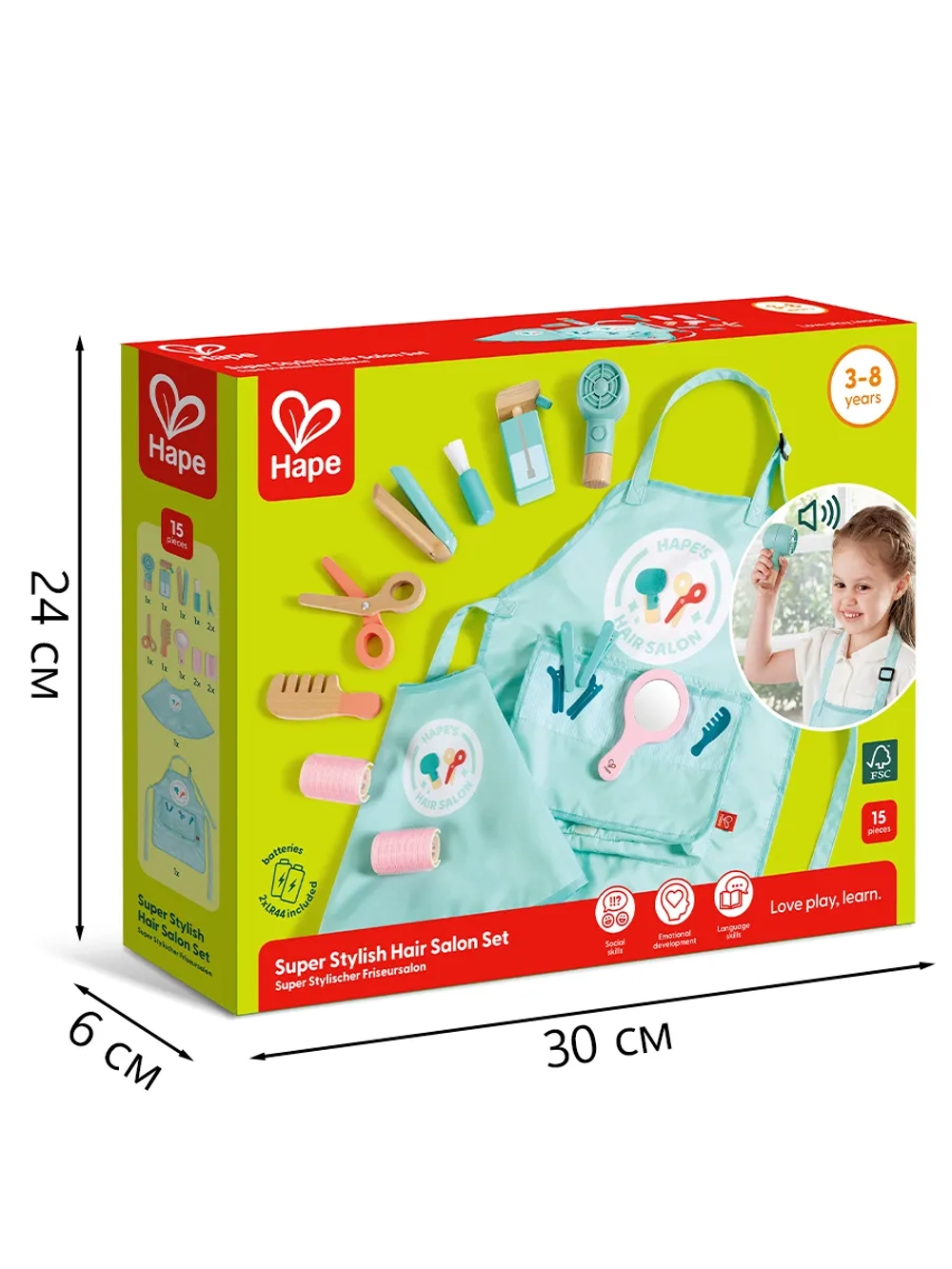 Игровой наюор Играем в профессии Парикмахерская