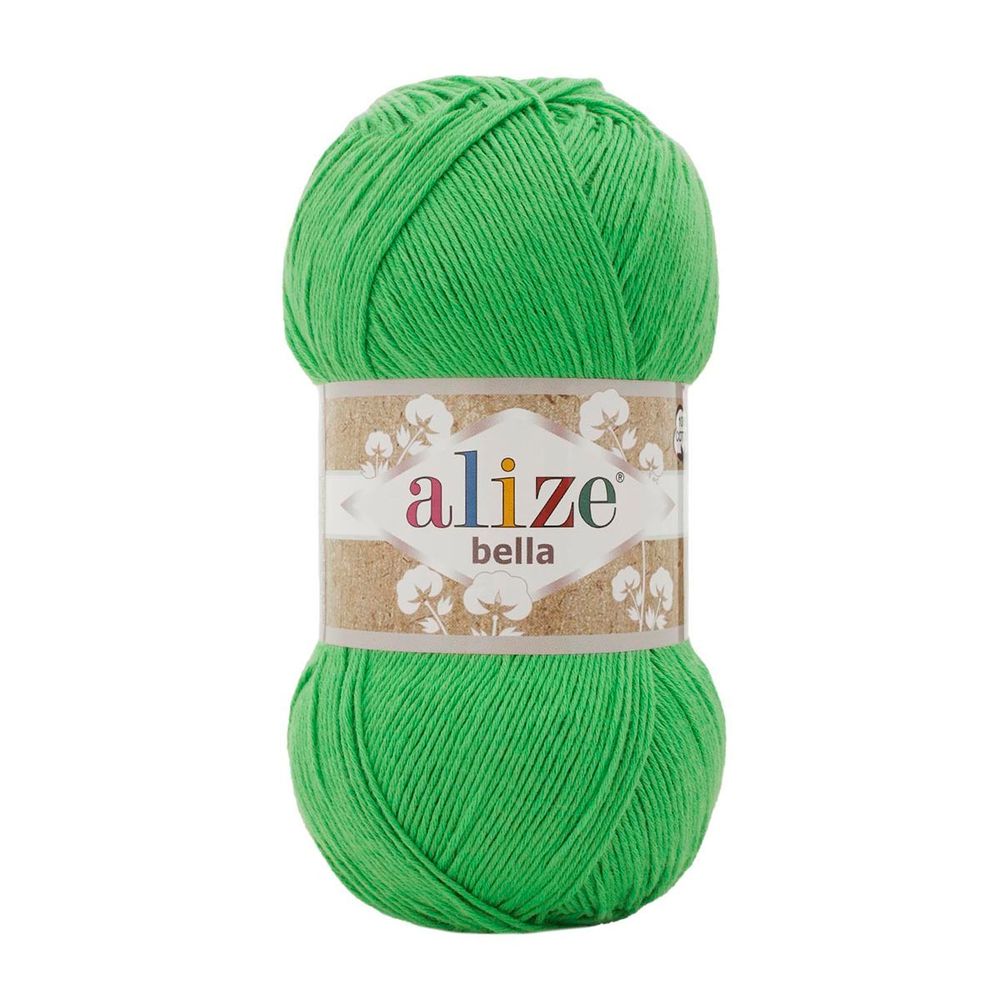 Пряжа Alize (Ализе) Bella 100 / уп.5 мот. по 100 г, 360 м, 455 весна