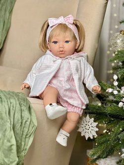 Кукла для девочки 45 cм Алина мягконабивная  (M805K)