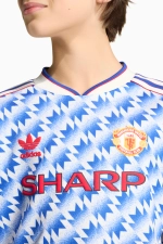 Футболка adidas Manchester United 1990 Away Junior - синий