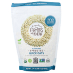 One Degree Organic Foods, пророщенный овес, 680 г (24 унции)