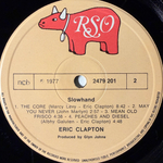 Eric Clapton - Slowhand (Скандинавия 1977г.)