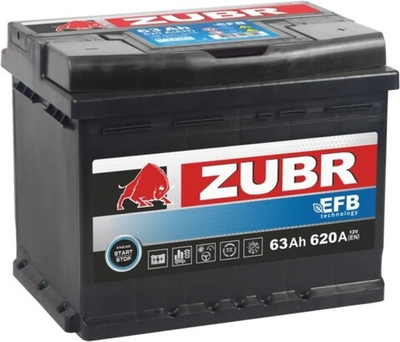 ZUBR EFB 63Ah R+