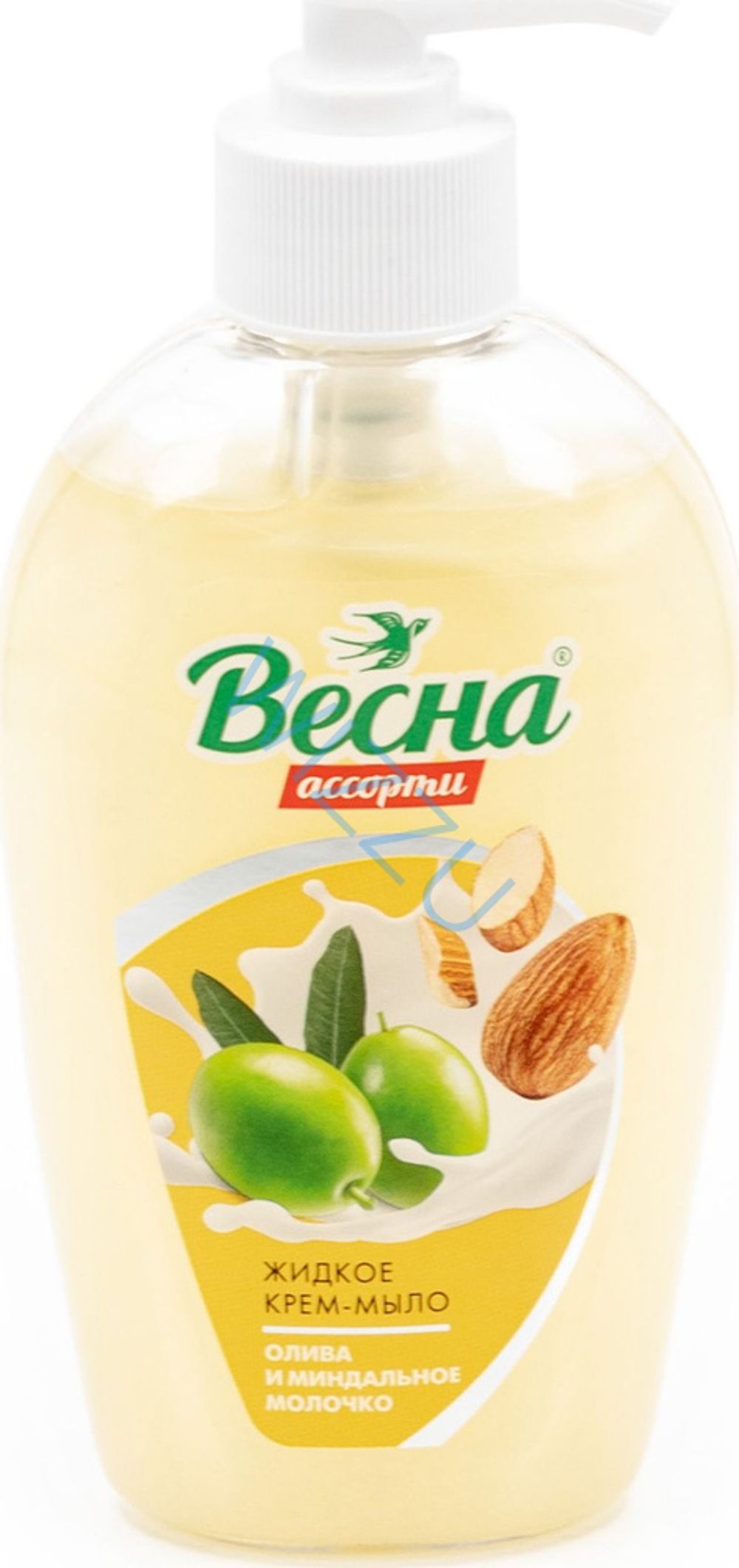 МЖ крем-мыло 'ВЕСНА Ассорти' олива и миндальное молочко , 280г
