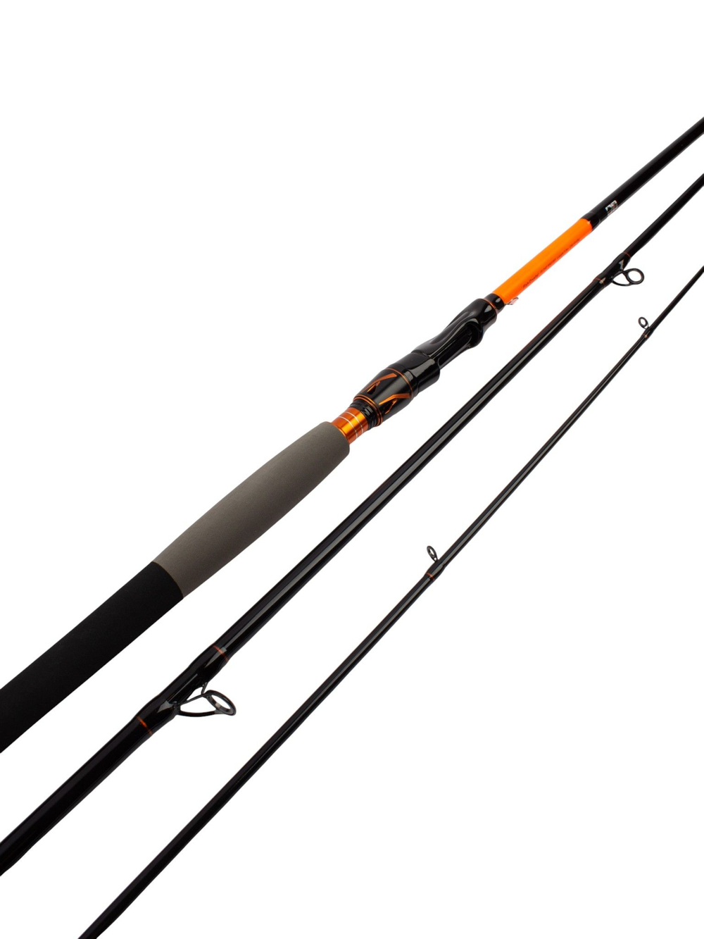 Удилище спиннинговое Fish Crystal FLOAT для бомбарды, 3 секции, длина 3.9 м, тест 10-45 г
